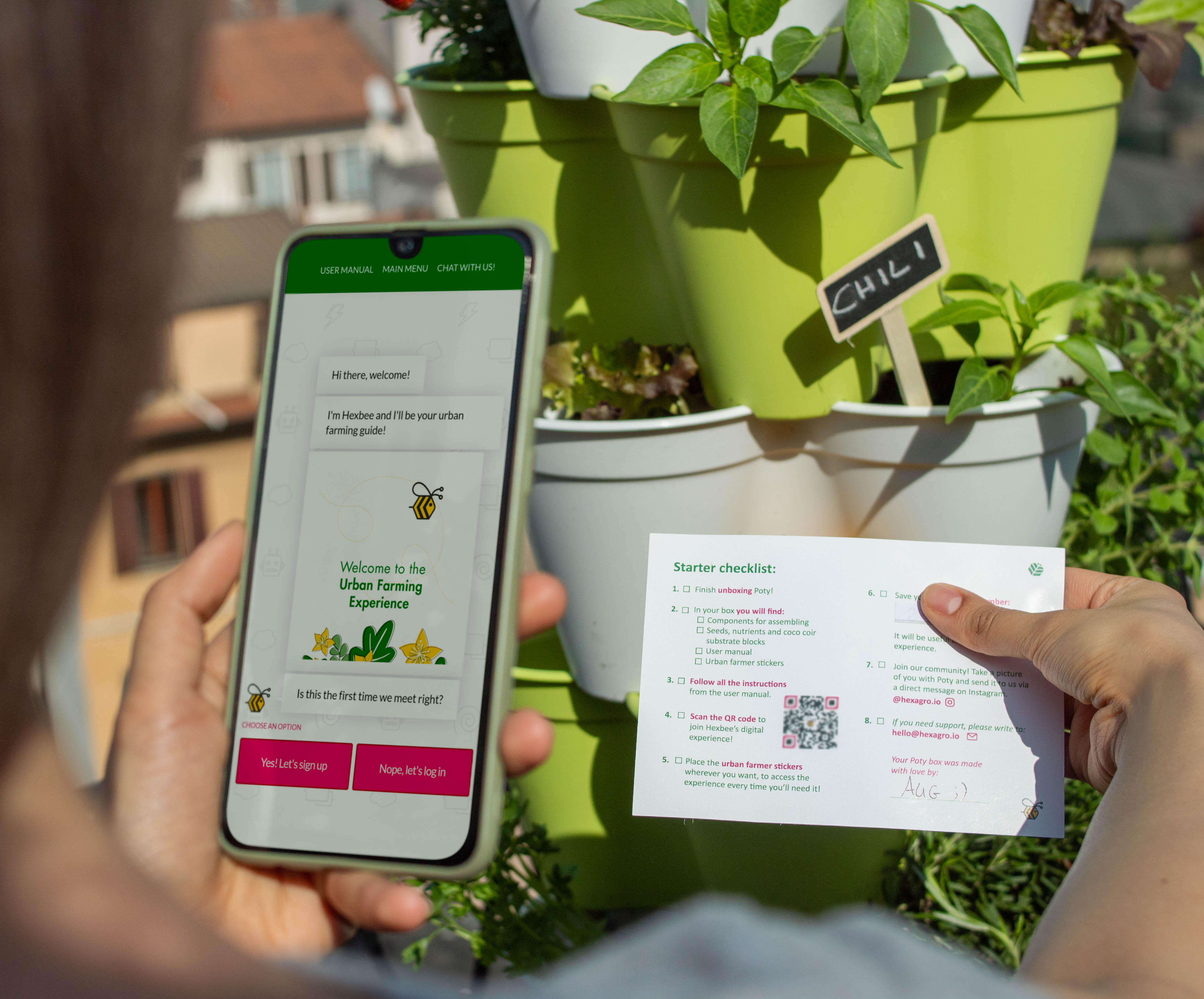 Discover Hexbee, your digital cultivation guide